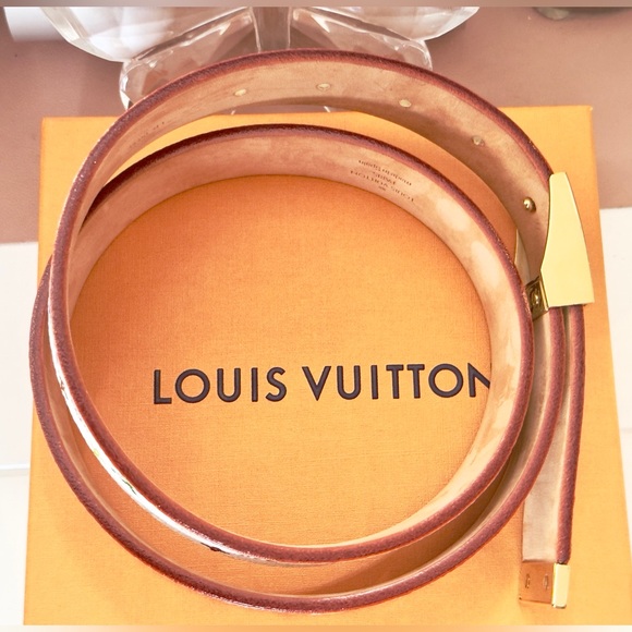 SOLD ❌ Louis Vuitton Takashi Murakami White Multicolor Ceinture Belt - Picture 5 of 8